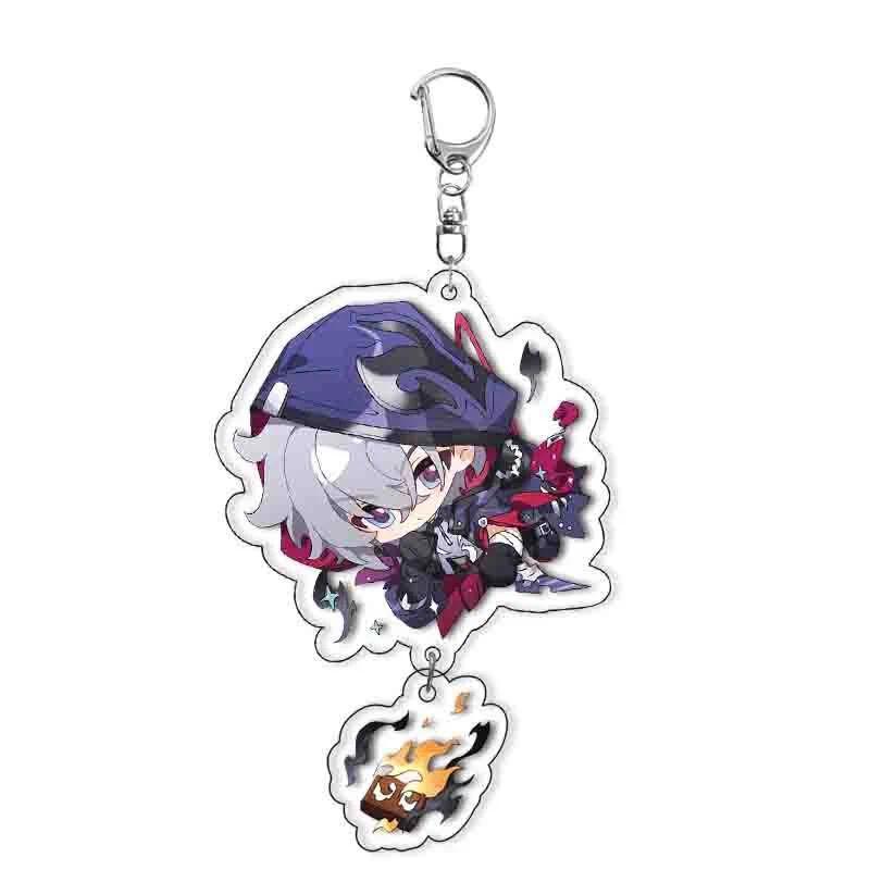 1pcs Anime Game Honkai: Star Rail Acheron Aventurine Beautiful Pendant Keyring Backpacks Móc Khóa In Theo Yêu Cầu, Chất Liệu Mica Trong Suốt In 2 Mặt , Dày 4mm 10 1pcs Anime Game Honkai: Star Rail Acheron Aventurine Beautiful Pendant Keyring Backpacks Móc Khóa In Theo Yêu Cầu, Chất Liệu Mica Trong Suốt In 2 Mặt , Dày 4mm - Ảnh 10