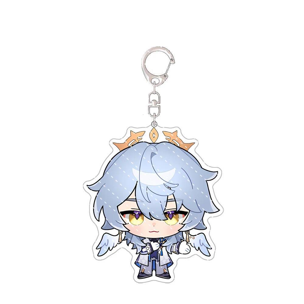 1pcs Anime Game Honkai: Star Rail Robin Aventurine Sparkle Keychain Acrylic Decoration Móc Khóa In Theo Yêu Cầu, Chất Liệu Mica Trong Suốt In 2 Mặt , Dày 4mm 2 1pcs Anime Game Honkai: Star Rail Robin Aventurine Sparkle Keychain Acrylic Decoration Móc Khóa In Theo Yêu Cầu, Chất Liệu Mica Trong Suốt In 2 Mặt , Dày 4mm - Ảnh 2