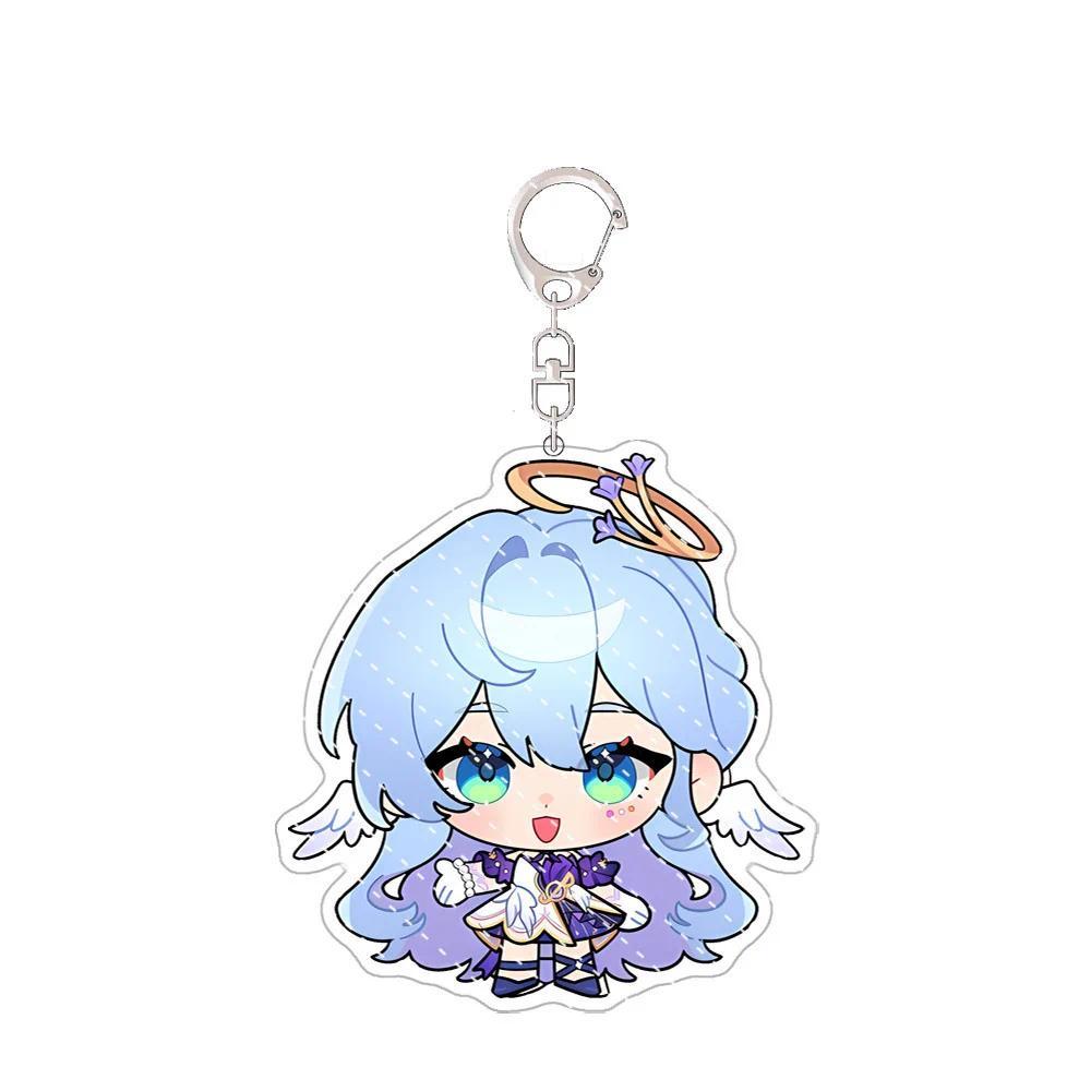 1pcs Anime Game Honkai: Star Rail Robin Aventurine Sparkle Keychain Acrylic Decoration Móc Khóa In Theo Yêu Cầu, Chất Liệu Mica Trong Suốt In 2 Mặt , Dày 4mm 8 1pcs Anime Game Honkai: Star Rail Robin Aventurine Sparkle Keychain Acrylic Decoration Móc Khóa In Theo Yêu Cầu, Chất Liệu Mica Trong Suốt In 2 Mặt , Dày 4mm - Ảnh 8