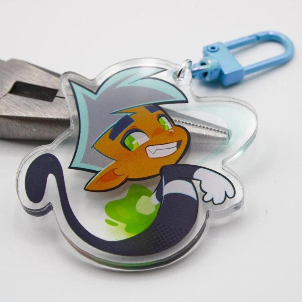 2" Double Sided Hero Acrylic Charm Keychain Danny Phantom Jake Long Randy Cunningham Ben 10 Móc Khóa In Theo Yêu Cầu, Chất Liệu Mica Trong Suốt In 2 Mặt , Dày 4mm 2 2" Double Sided Hero Acrylic Charm Keychain Danny Phantom Jake Long Randy Cunningham Ben 10 Móc Khóa In Theo Yêu Cầu, Chất Liệu Mica Trong Suốt In 2 Mặt , Dày 4mm - Ảnh 2