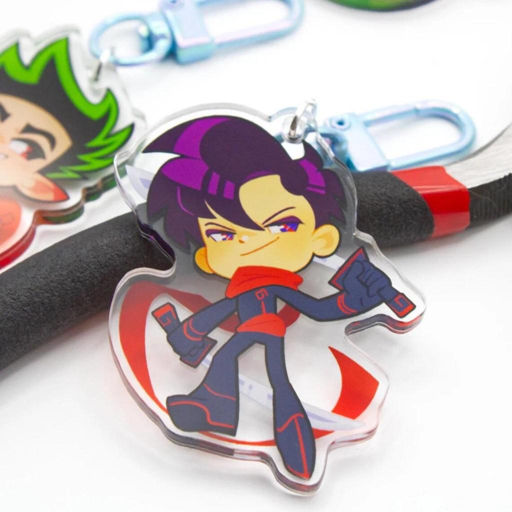 2" Double Sided Hero Acrylic Charm Keychain Danny Phantom Jake Long Randy Cunningham Ben 10 Móc Khóa In Theo Yêu Cầu, Chất Liệu Mica Trong Suốt In 2 Mặt , Dày 4mm 3 2" Double Sided Hero Acrylic Charm Keychain Danny Phantom Jake Long Randy Cunningham Ben 10 Móc Khóa In Theo Yêu Cầu, Chất Liệu Mica Trong Suốt In 2 Mặt , Dày 4mm - Ảnh 3