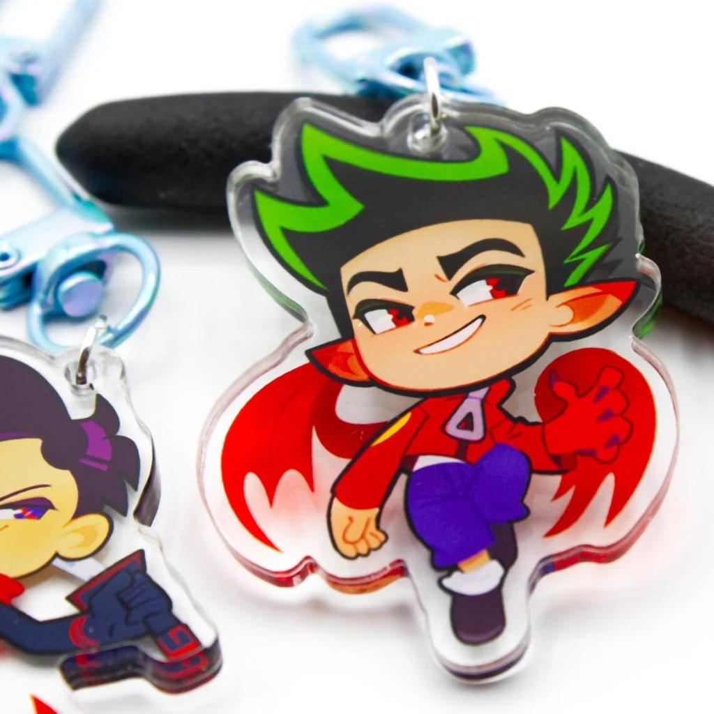 2" Double Sided Hero Acrylic Charm Keychain Danny Phantom Jake Long Randy Cunningham Ben 10 Móc Khóa In Theo Yêu Cầu, Chất Liệu Mica Trong Suốt In 2 Mặt , Dày 4mm 1 2" Double Sided Hero Acrylic Charm Keychain Danny Phantom Jake Long Randy Cunningham Ben 10 Móc Khóa In Theo Yêu Cầu, Chất Liệu Mica Trong Suốt In 2 Mặt , Dày 4mm
