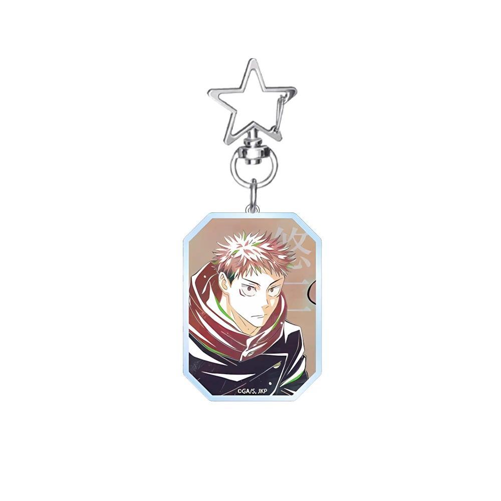 2026 New Anime Jujutsu Kaisen Yuji Itadori Satoru Gojo 5th Anniversary Ani-art Style Kawaii Móc Khóa In Theo Yêu Cầu, Chất Liệu Mica Trong Suốt In 2 Mặt , Dày 4mm 31 2026 New Anime Jujutsu Kaisen Yuji Itadori Satoru Gojo 5th Anniversary Ani-art Style Kawaii Móc Khóa In Theo Yêu Cầu, Chất Liệu Mica Trong Suốt In 2 Mặt , Dày 4mm - Ảnh 31