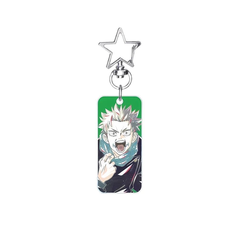 2026 New Anime Jujutsu Kaisen Yuji Itadori Satoru Gojo 5th Anniversary Ani-art Style Kawaii Móc Khóa In Theo Yêu Cầu, Chất Liệu Mica Trong Suốt In 2 Mặt , Dày 4mm 38 2026 New Anime Jujutsu Kaisen Yuji Itadori Satoru Gojo 5th Anniversary Ani-art Style Kawaii Móc Khóa In Theo Yêu Cầu, Chất Liệu Mica Trong Suốt In 2 Mặt , Dày 4mm - Ảnh 38