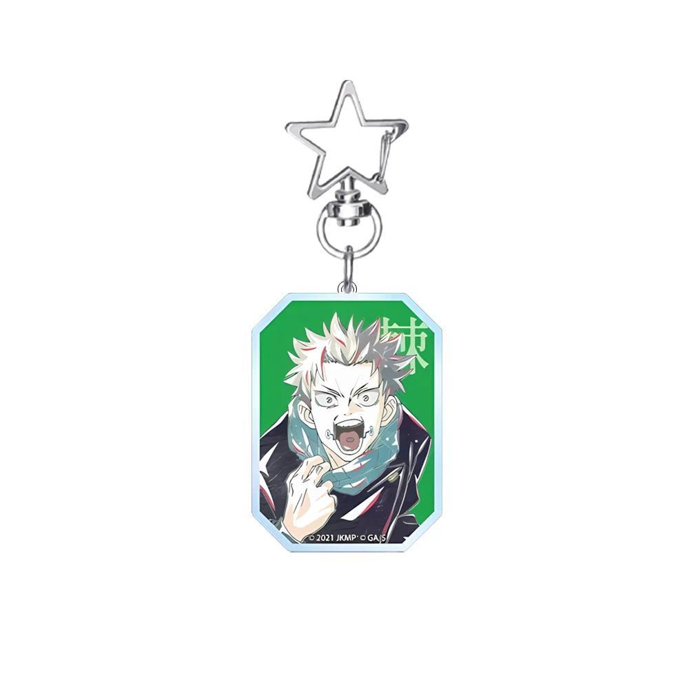 2026 New Anime Jujutsu Kaisen Yuji Itadori Satoru Gojo 5th Anniversary Ani-art Style Kawaii Móc Khóa In Theo Yêu Cầu, Chất Liệu Mica Trong Suốt In 2 Mặt , Dày 4mm 7 2026 New Anime Jujutsu Kaisen Yuji Itadori Satoru Gojo 5th Anniversary Ani-art Style Kawaii Móc Khóa In Theo Yêu Cầu, Chất Liệu Mica Trong Suốt In 2 Mặt , Dày 4mm - Ảnh 7