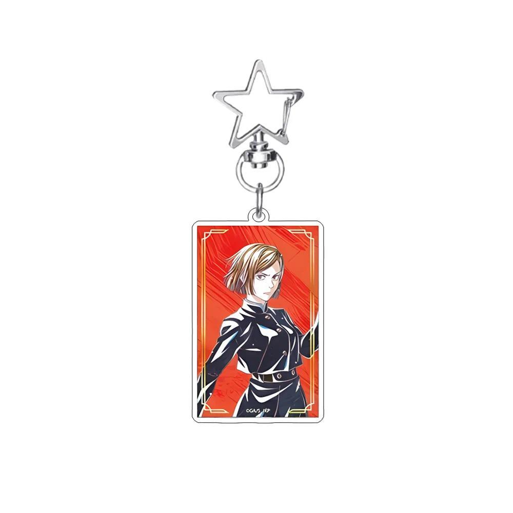 2026 New Anime Jujutsu Kaisen Yuji Itadori Satoru Gojo 5th Anniversary Ani-art Style Kawaii Móc Khóa In Theo Yêu Cầu, Chất Liệu Mica Trong Suốt In 2 Mặt , Dày 4mm 10 2026 New Anime Jujutsu Kaisen Yuji Itadori Satoru Gojo 5th Anniversary Ani-art Style Kawaii Móc Khóa In Theo Yêu Cầu, Chất Liệu Mica Trong Suốt In 2 Mặt , Dày 4mm - Ảnh 10