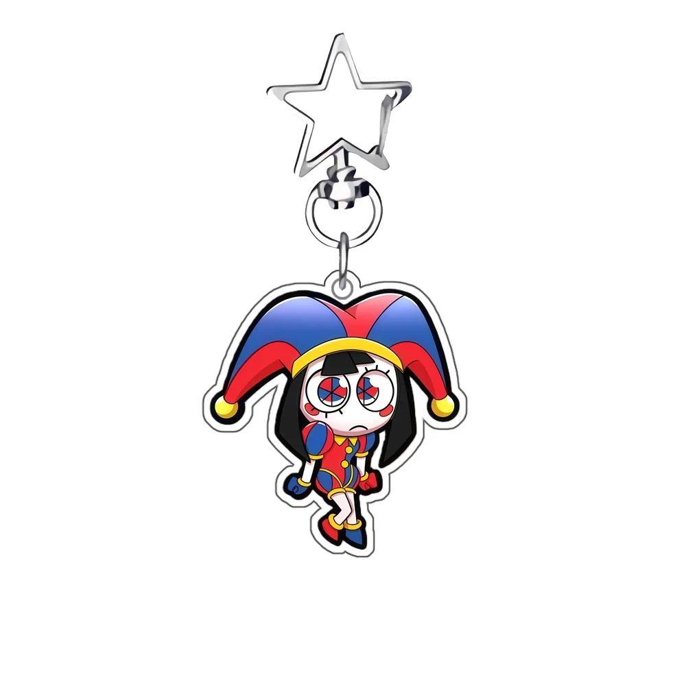 5cm Acrylic Key Buckle For Tadc Jax Bunny Pomni Diy Anime Theme Acrylic Keychain Transparent Móc Khóa In Theo Yêu Cầu, Chất Liệu Mica Trong Suốt In 2 Mặt , Dày 4mm 2 5cm Acrylic Key Buckle For Tadc Jax Bunny Pomni Diy Anime Theme Acrylic Keychain Transparent Móc Khóa In Theo Yêu Cầu, Chất Liệu Mica Trong Suốt In 2 Mặt , Dày 4mm - Ảnh 2