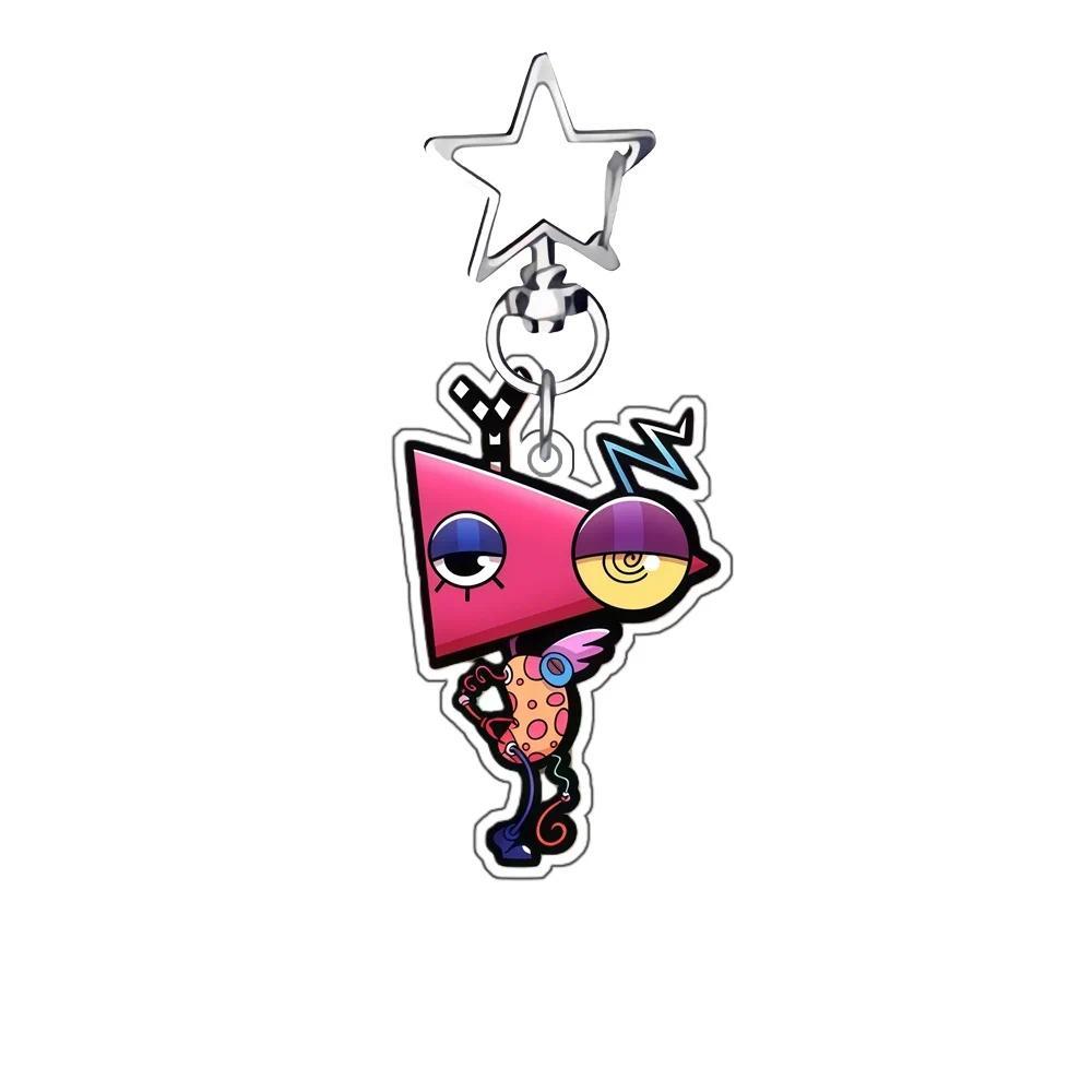 5cm Acrylic Key Buckle For Tadc Jax Bunny Pomni Diy Anime Theme Acrylic Keychain Transparent Móc Khóa In Theo Yêu Cầu, Chất Liệu Mica Trong Suốt In 2 Mặt , Dày 4mm 4 5cm Acrylic Key Buckle For Tadc Jax Bunny Pomni Diy Anime Theme Acrylic Keychain Transparent Móc Khóa In Theo Yêu Cầu, Chất Liệu Mica Trong Suốt In 2 Mặt , Dày 4mm - Ảnh 4