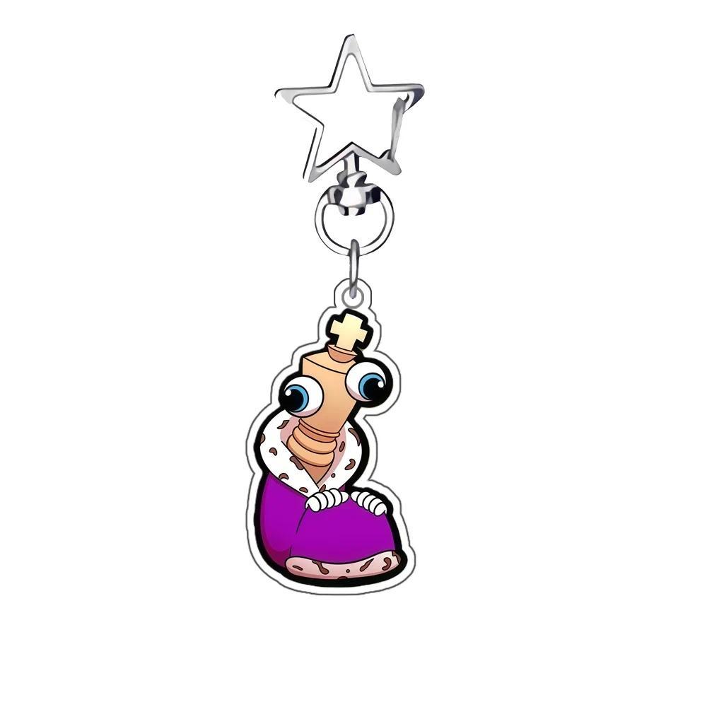 5cm Acrylic Key Buckle For Tadc Jax Bunny Pomni Diy Anime Theme Acrylic Keychain Transparent Móc Khóa In Theo Yêu Cầu, Chất Liệu Mica Trong Suốt In 2 Mặt , Dày 4mm 5 5cm Acrylic Key Buckle For Tadc Jax Bunny Pomni Diy Anime Theme Acrylic Keychain Transparent Móc Khóa In Theo Yêu Cầu, Chất Liệu Mica Trong Suốt In 2 Mặt , Dày 4mm - Ảnh 5