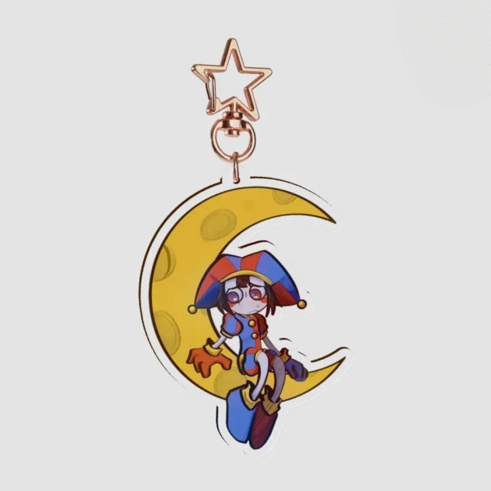 5cm Acrylic Keychain Anime Tadc Pomni Jax Rata Gangle Zooble Kinger Creativity Backpack Móc Khóa In Theo Yêu Cầu, Chất Liệu Mica Trong Suốt In 2 Mặt , Dày 4mm 2 5cm Acrylic Keychain Anime Tadc Pomni Jax Rata Gangle Zooble Kinger Creativity Backpack Móc Khóa In Theo Yêu Cầu, Chất Liệu Mica Trong Suốt In 2 Mặt , Dày 4mm - Ảnh 2