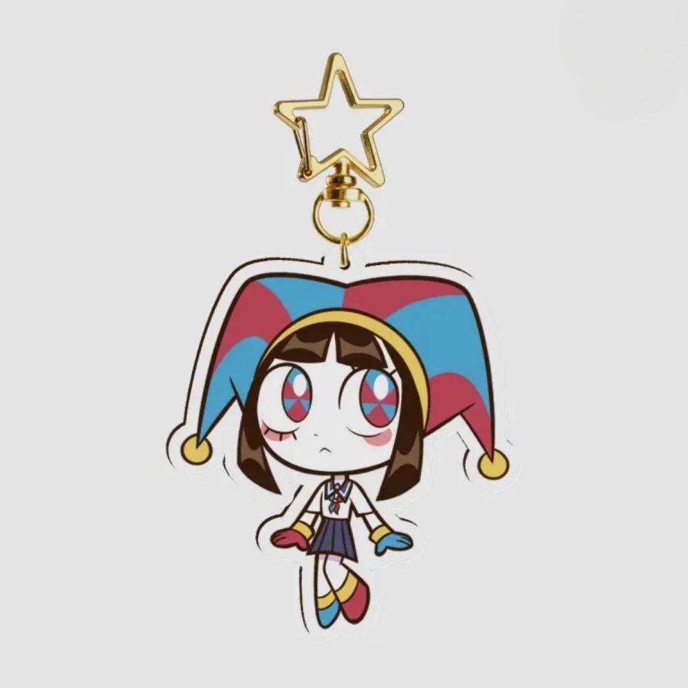 5cm Acrylic Keychain Anime Tadc Pomni Jax Rata Gangle Zooble Kinger Creativity Backpack Móc Khóa In Theo Yêu Cầu, Chất Liệu Mica Trong Suốt In 2 Mặt , Dày 4mm 3 5cm Acrylic Keychain Anime Tadc Pomni Jax Rata Gangle Zooble Kinger Creativity Backpack Móc Khóa In Theo Yêu Cầu, Chất Liệu Mica Trong Suốt In 2 Mặt , Dày 4mm - Ảnh 3
