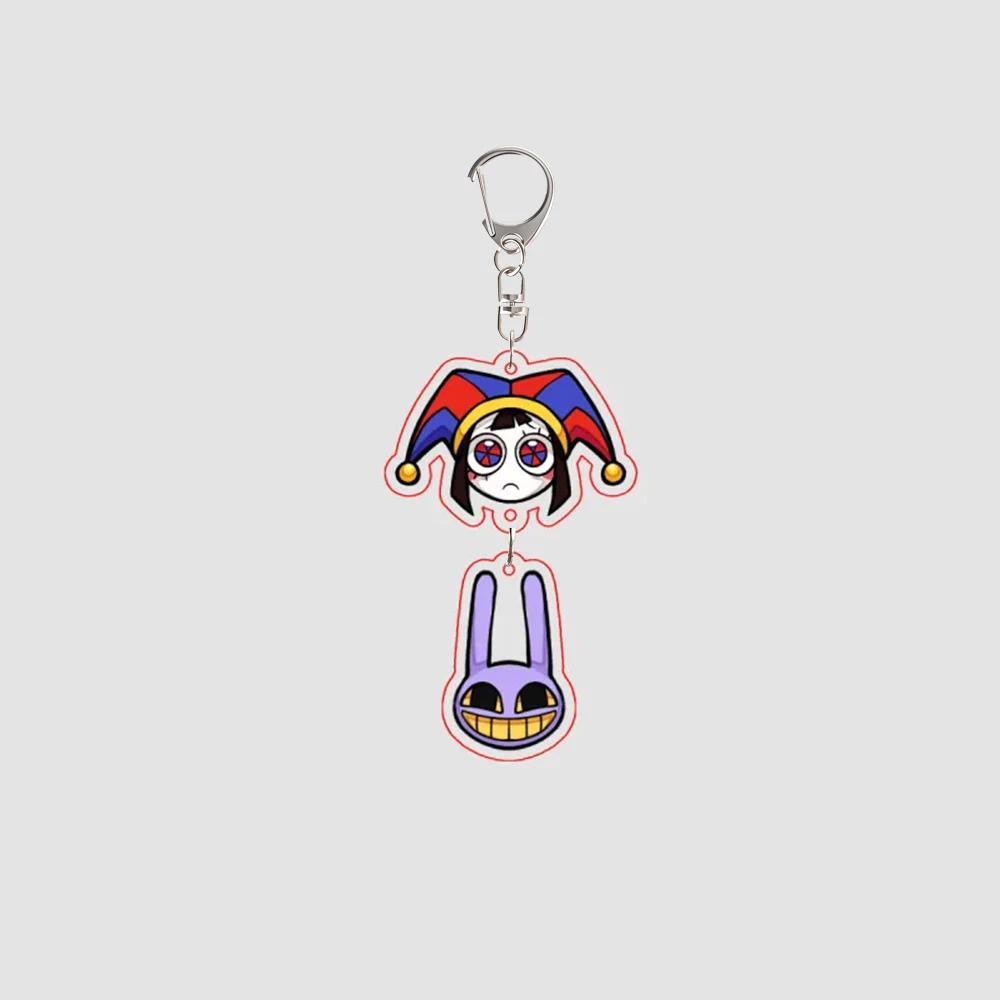 5cm Acrylic Keychain Anime Tadc Pomni Jax Rata Gangle Zooble Kinger Creativity Backpack Móc Khóa In Theo Yêu Cầu, Chất Liệu Mica Trong Suốt In 2 Mặt , Dày 4mm 5 5cm Acrylic Keychain Anime Tadc Pomni Jax Rata Gangle Zooble Kinger Creativity Backpack Móc Khóa In Theo Yêu Cầu, Chất Liệu Mica Trong Suốt In 2 Mặt , Dày 4mm - Ảnh 5
