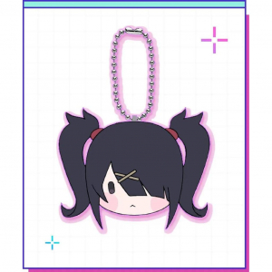 5cm Acrylic Keychain For Needy Girl Overdose Ame Omgkawaiiangel Anime Keychainbag Creative Móc Khóa In Theo Yêu Cầu, Chất Liệu Mica Trong Suốt In 2 Mặt , Dày 4mm