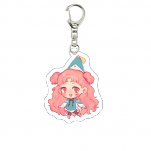 5cm Acrylic Keychain Witch Hat Atelier Qifrey Coco Tetia Decoration Bag Exquisite Ornament Móc Khóa In Theo Yêu Cầu, Chất Liệu Mica Trong Suốt In 2 Mặt , Dày 4mm