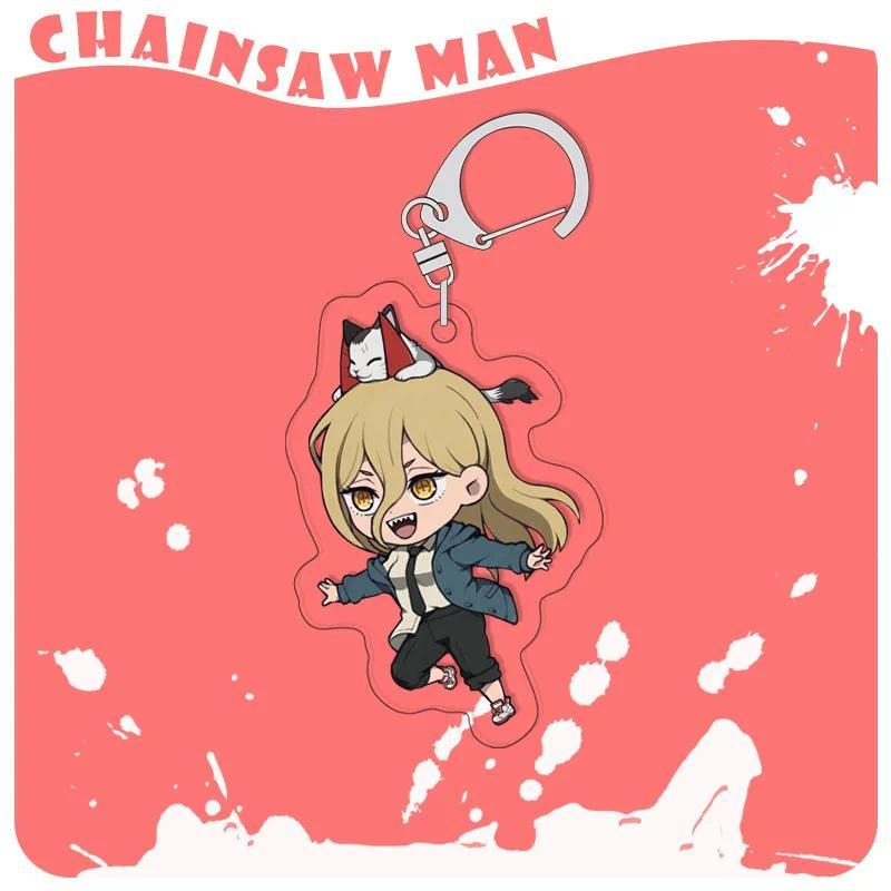 5cm Acrylic Keychainbag For Chainsaw Man Denji Pochita Makima Power Anime Character Keychains Móc Khóa In Theo Yêu Cầu, Chất Liệu Mica Trong Suốt In 2 Mặt , Dày 4mm 4 5cm Acrylic Keychainbag For Chainsaw Man Denji Pochita Makima Power Anime Character Keychains Móc Khóa In Theo Yêu Cầu, Chất Liệu Mica Trong Suốt In 2 Mặt , Dày 4mm - Ảnh 4