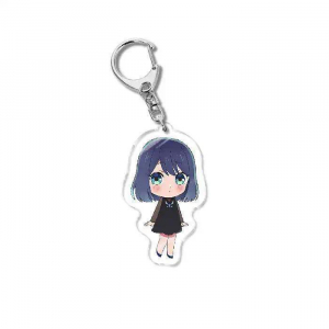 5cm Acrylic Keychainbag For Oshi No Ko Kurokawa Akane Arima Kana Q-version Keychaincollection Móc Khóa In Theo Yêu Cầu, Chất Liệu Mica Trong Suốt In 2 Mặt , Dày 4mm