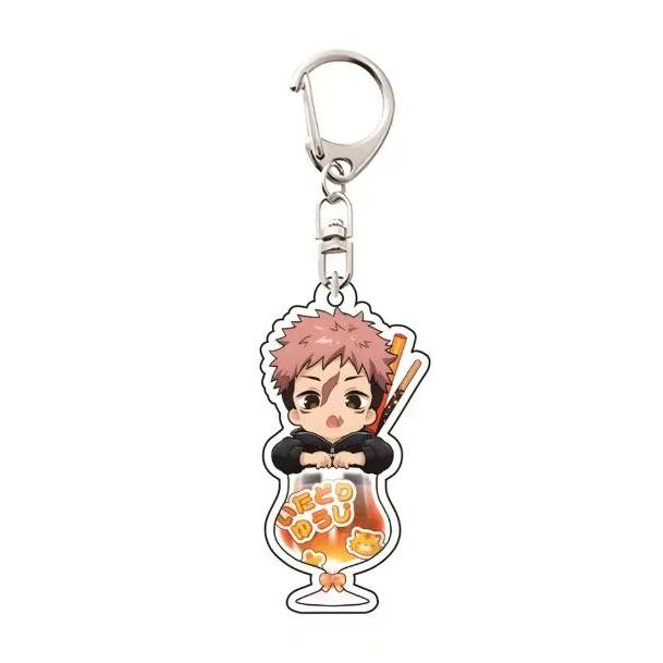 5cm Acrylic Keychainsummer Iced Drink Cup Style For Jjk Nobara Kugisaki Choso Satoru Gojo Móc Khóa In Theo Yêu Cầu, Chất Liệu Mica Trong Suốt In 2 Mặt , Dày 4mm 8 5cm Acrylic Keychainsummer Iced Drink Cup Style For Jjk Nobara Kugisaki Choso Satoru Gojo Móc Khóa In Theo Yêu Cầu, Chất Liệu Mica Trong Suốt In 2 Mặt , Dày 4mm - Ảnh 8