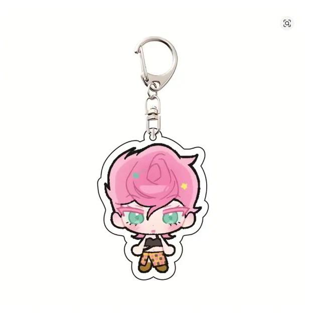 5cm Acrylic Q-version Keychainbag For Steel Ball Run Leone Abbacchio Keychaincollection Anime Móc Khóa In Theo Yêu Cầu, Chất Liệu Mica Trong Suốt In 2 Mặt , Dày 4mm 3 5cm Acrylic Q-version Keychainbag For Steel Ball Run Leone Abbacchio Keychaincollection Anime Móc Khóa In Theo Yêu Cầu, Chất Liệu Mica Trong Suốt In 2 Mặt , Dày 4mm - Ảnh 3