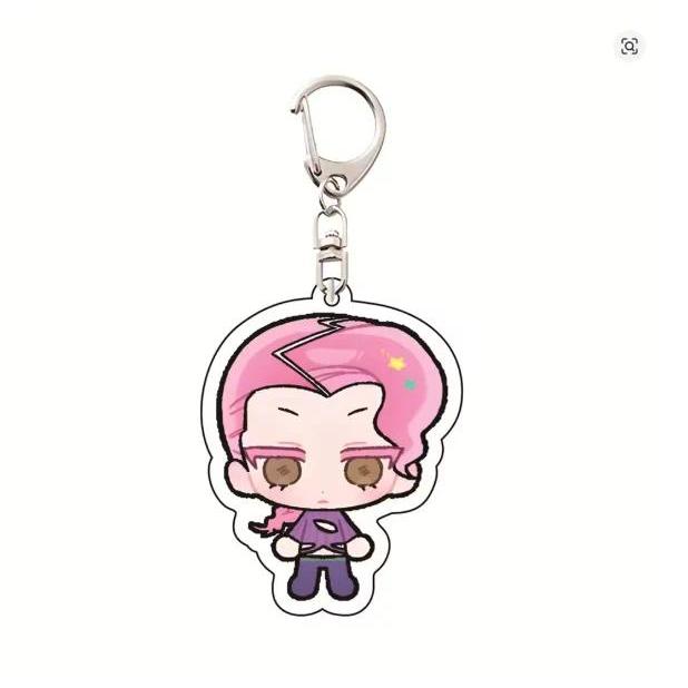 5cm Acrylic Q-version Keychainbag For Steel Ball Run Leone Abbacchio Keychaincollection Anime Móc Khóa In Theo Yêu Cầu, Chất Liệu Mica Trong Suốt In 2 Mặt , Dày 4mm 9 5cm Acrylic Q-version Keychainbag For Steel Ball Run Leone Abbacchio Keychaincollection Anime Móc Khóa In Theo Yêu Cầu, Chất Liệu Mica Trong Suốt In 2 Mặt , Dày 4mm - Ảnh 9