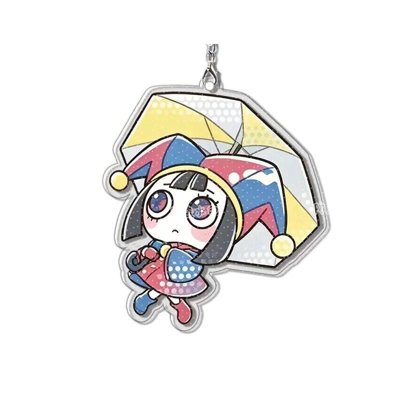 5cm Anime Keychain Mica For Tadc Jax Bunny Pomni Diy Anime Theme Bag Keychain Creativity Móc Khóa In Theo Yêu Cầu, Chất Liệu Mica Trong Suốt In 2 Mặt , Dày 4mm 2 5cm Anime Keychain Mica For Tadc Jax Bunny Pomni Diy Anime Theme Bag Keychain Creativity Móc Khóa In Theo Yêu Cầu, Chất Liệu Mica Trong Suốt In 2 Mặt , Dày 4mm - Ảnh 2