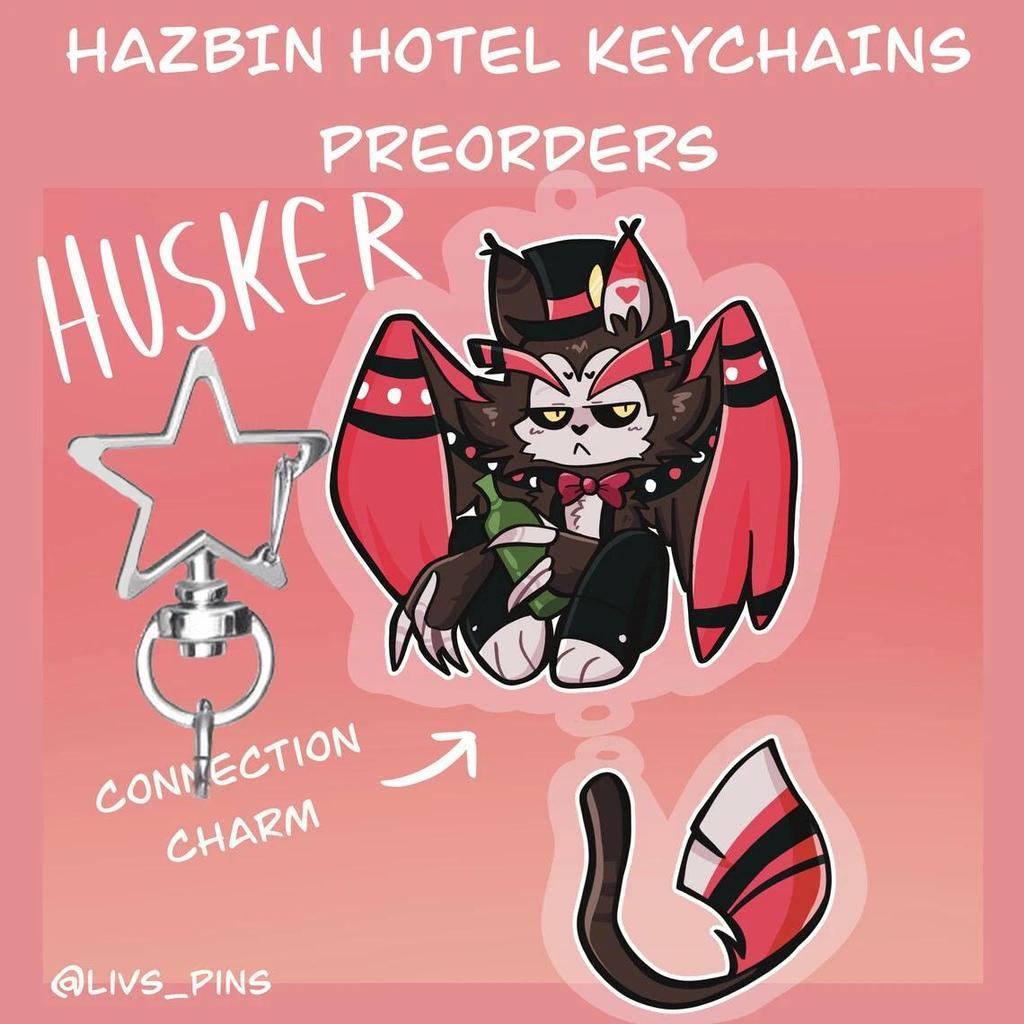 5cm Hazbin Hotel Characters Creative Decorative Acrylic Alastor Charlie Vaggie Ad Characters Móc Khóa In Theo Yêu Cầu, Chất Liệu Mica Trong Suốt In 2 Mặt , Dày 4mm 5 5cm Hazbin Hotel Characters Creative Decorative Acrylic Alastor Charlie Vaggie Ad Characters Móc Khóa In Theo Yêu Cầu, Chất Liệu Mica Trong Suốt In 2 Mặt , Dày 4mm - Ảnh 5