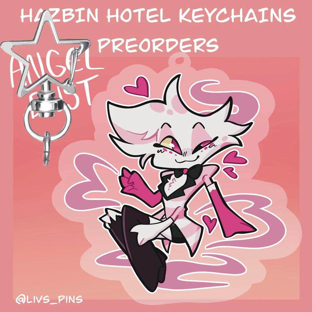 5cm Hazbin Hotel Characters Creative Decorative Acrylic Alastor Charlie Vaggie Ad Characters Móc Khóa In Theo Yêu Cầu, Chất Liệu Mica Trong Suốt In 2 Mặt , Dày 4mm 10 5cm Hazbin Hotel Characters Creative Decorative Acrylic Alastor Charlie Vaggie Ad Characters Móc Khóa In Theo Yêu Cầu, Chất Liệu Mica Trong Suốt In 2 Mặt , Dày 4mm - Ảnh 10
