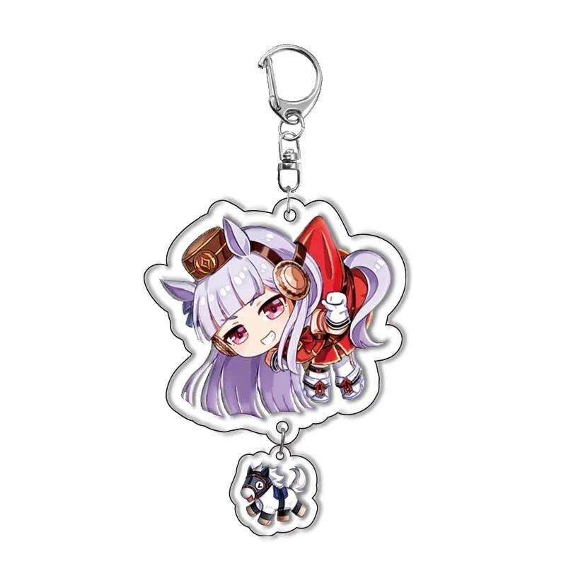 5cm Q-version Acrylic Key Buckle For Pretty Derby Gold Ship Special Week Silence Suzuka Móc Khóa In Theo Yêu Cầu, Chất Liệu Mica Trong Suốt In 2 Mặt , Dày 4mm 6 5cm Q-version Acrylic Key Buckle For Pretty Derby Gold Ship Special Week Silence Suzuka Móc Khóa In Theo Yêu Cầu, Chất Liệu Mica Trong Suốt In 2 Mặt , Dày 4mm - Ảnh 6