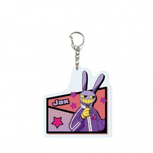 5cm Q-version Acrylic Keychain Tadc Gangle Rata Kinger Pomni Caine Creative Cartoon Móc Khóa In Theo Yêu Cầu, Chất Liệu Mica Trong Suốt In 2 Mặt , Dày 4mm