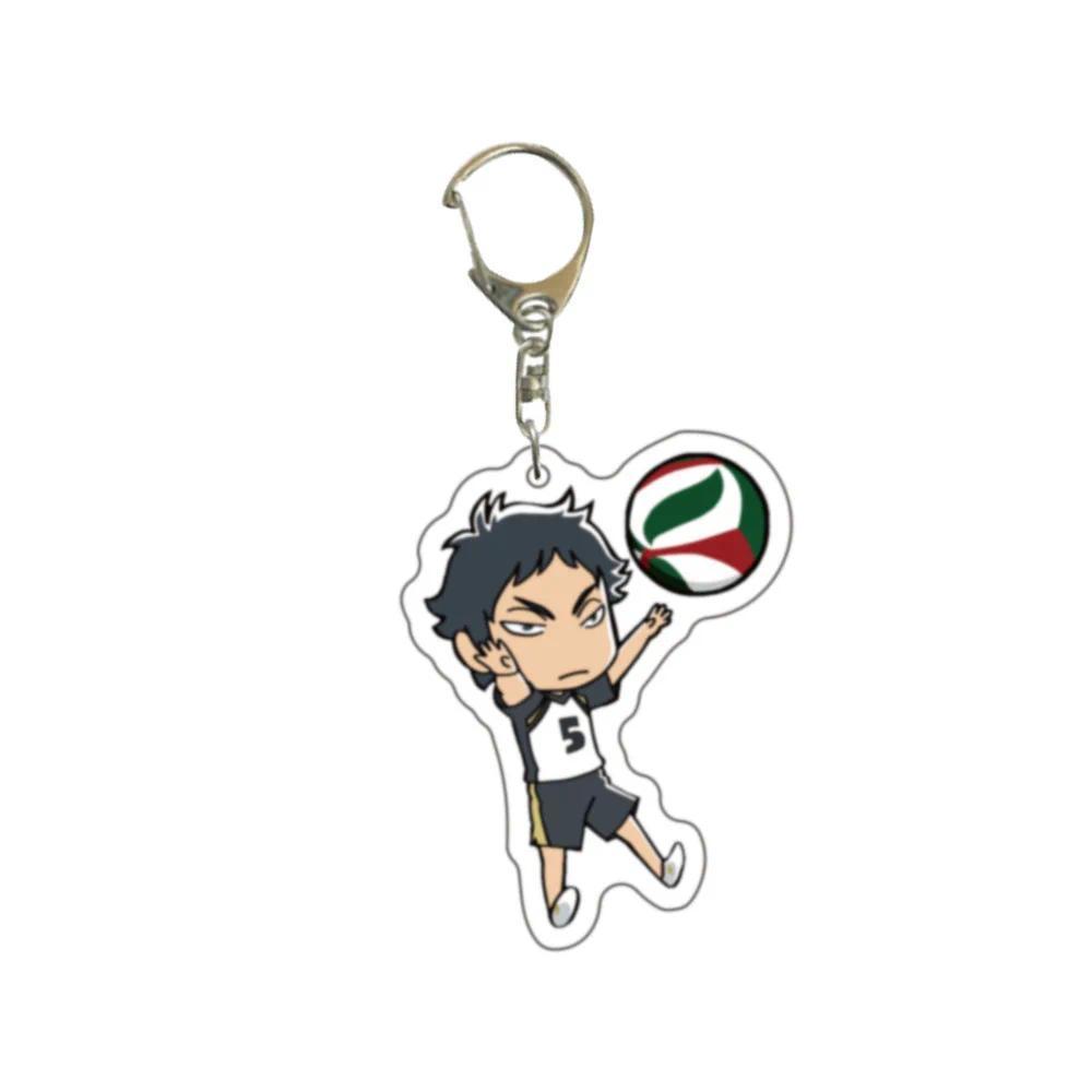 5cm Q-version Acrylic Keychainbag For Haikyuu!! Kei Tsukishima Tadashi Yamaguchi Anime Móc Khóa In Theo Yêu Cầu, Chất Liệu Mica Trong Suốt In 2 Mặt , Dày 4mm 5 5cm Q-version Acrylic Keychainbag For Haikyuu!! Kei Tsukishima Tadashi Yamaguchi Anime Móc Khóa In Theo Yêu Cầu, Chất Liệu Mica Trong Suốt In 2 Mặt , Dày 4mm - Ảnh 5