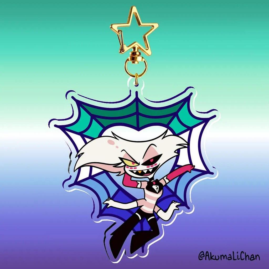 6cm Acrylic Hazbin Hotel 2 Characters Alastor Charlie Vaggie Ad Cute Keychains Keyring Móc Khóa In Theo Yêu Cầu, Chất Liệu Mica Trong Suốt In 2 Mặt , Dày 4mm 7 6cm Acrylic Hazbin Hotel 2 Characters Alastor Charlie Vaggie Ad Cute Keychains Keyring Móc Khóa In Theo Yêu Cầu, Chất Liệu Mica Trong Suốt In 2 Mặt , Dày 4mm - Ảnh 7