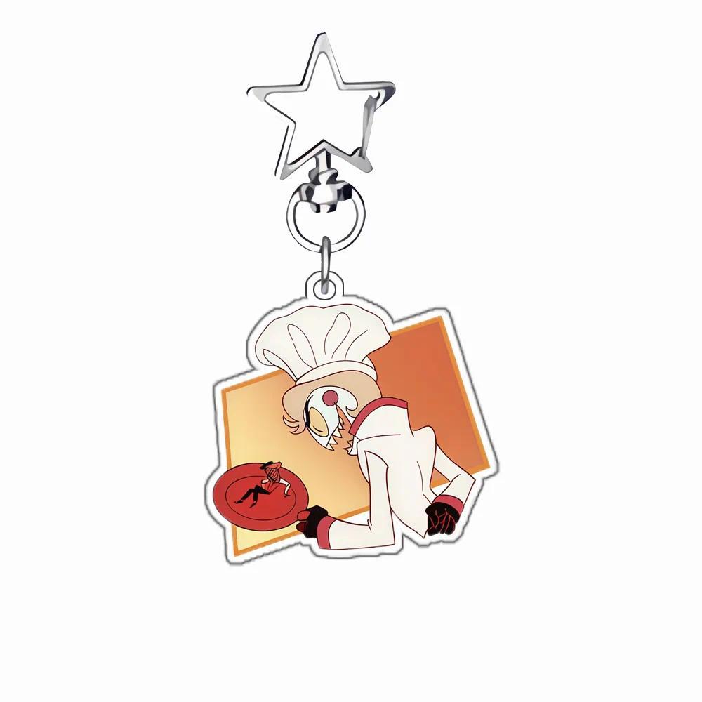 6cm Acrylic Keychain Hazbin Hotel Lucifer Keychain Hanging Accessories Animes Collection Móc Khóa In Theo Yêu Cầu, Chất Liệu Mica Trong Suốt In 2 Mặt , Dày 4mm 3 6cm Acrylic Keychain Hazbin Hotel Lucifer Keychain Hanging Accessories Animes Collection Móc Khóa In Theo Yêu Cầu, Chất Liệu Mica Trong Suốt In 2 Mặt , Dày 4mm - Ảnh 3