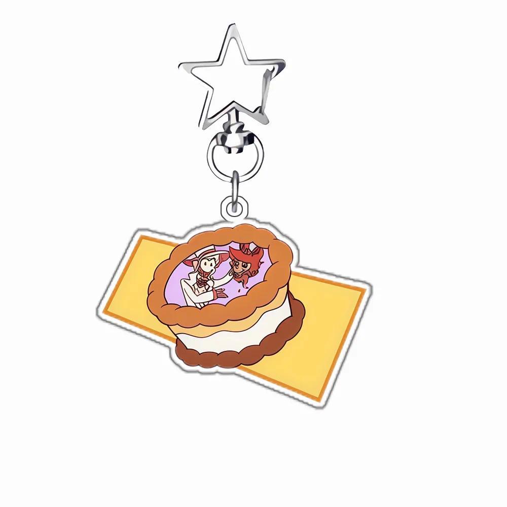 6cm Acrylic Keychain Hazbin Hotel Lucifer Keychain Hanging Accessories Animes Collection Móc Khóa In Theo Yêu Cầu, Chất Liệu Mica Trong Suốt In 2 Mặt , Dày 4mm 6 6cm Acrylic Keychain Hazbin Hotel Lucifer Keychain Hanging Accessories Animes Collection Móc Khóa In Theo Yêu Cầu, Chất Liệu Mica Trong Suốt In 2 Mặt , Dày 4mm - Ảnh 6