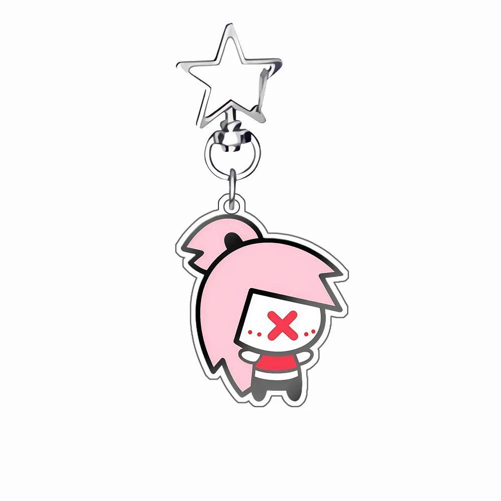 6cm Acrylic Keychain Hazbin Hotel Vox Alastor Niffty Hanging Keychain Ornament Collection Móc Khóa In Theo Yêu Cầu, Chất Liệu Mica Trong Suốt In 2 Mặt , Dày 4mm 3 6cm Acrylic Keychain Hazbin Hotel Vox Alastor Niffty Hanging Keychain Ornament Collection Móc Khóa In Theo Yêu Cầu, Chất Liệu Mica Trong Suốt In 2 Mặt , Dày 4mm - Ảnh 3