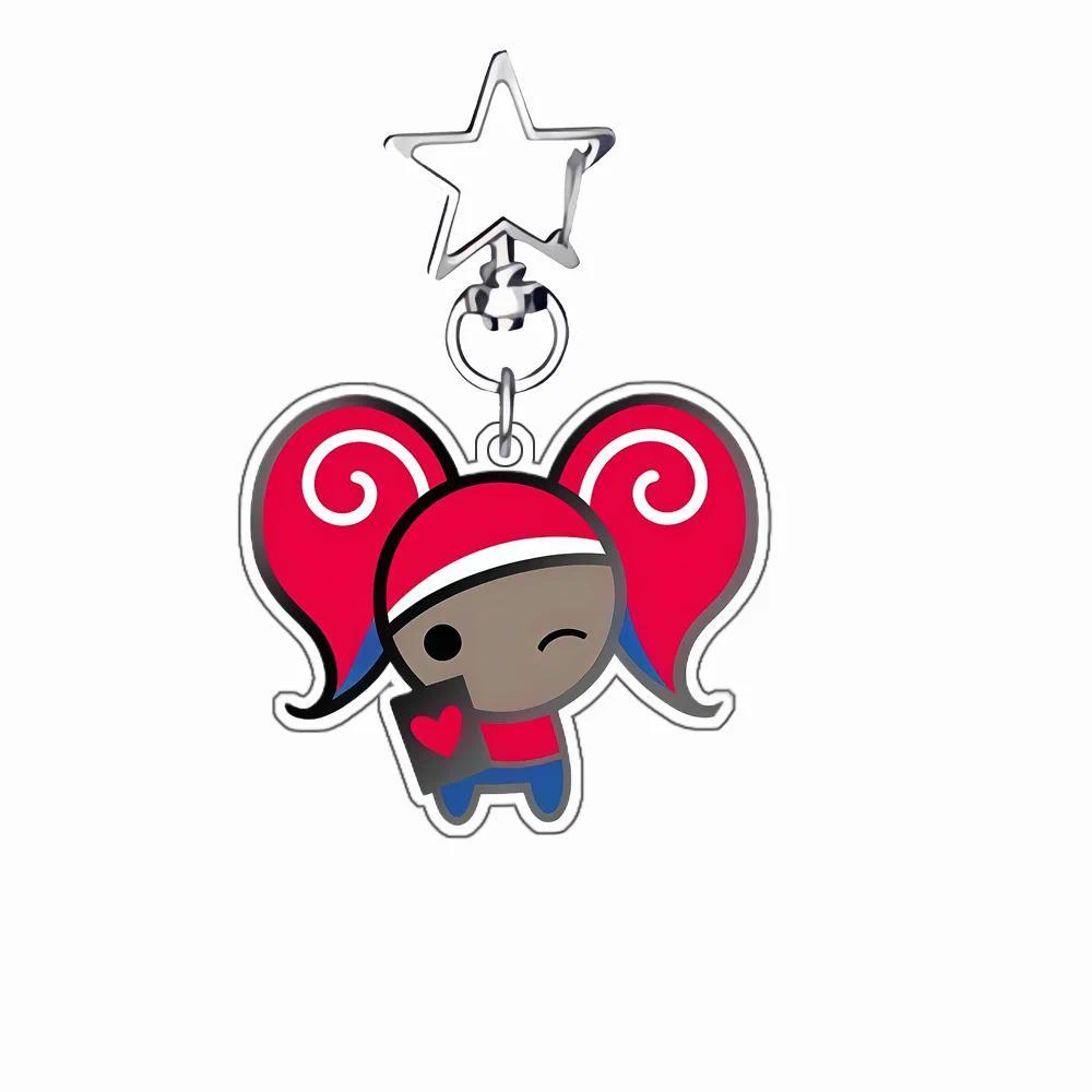 6cm Acrylic Keychain Hazbin Hotel Vox Alastor Niffty Hanging Keychain Ornament Collection Móc Khóa In Theo Yêu Cầu, Chất Liệu Mica Trong Suốt In 2 Mặt , Dày 4mm 4 6cm Acrylic Keychain Hazbin Hotel Vox Alastor Niffty Hanging Keychain Ornament Collection Móc Khóa In Theo Yêu Cầu, Chất Liệu Mica Trong Suốt In 2 Mặt , Dày 4mm - Ảnh 4