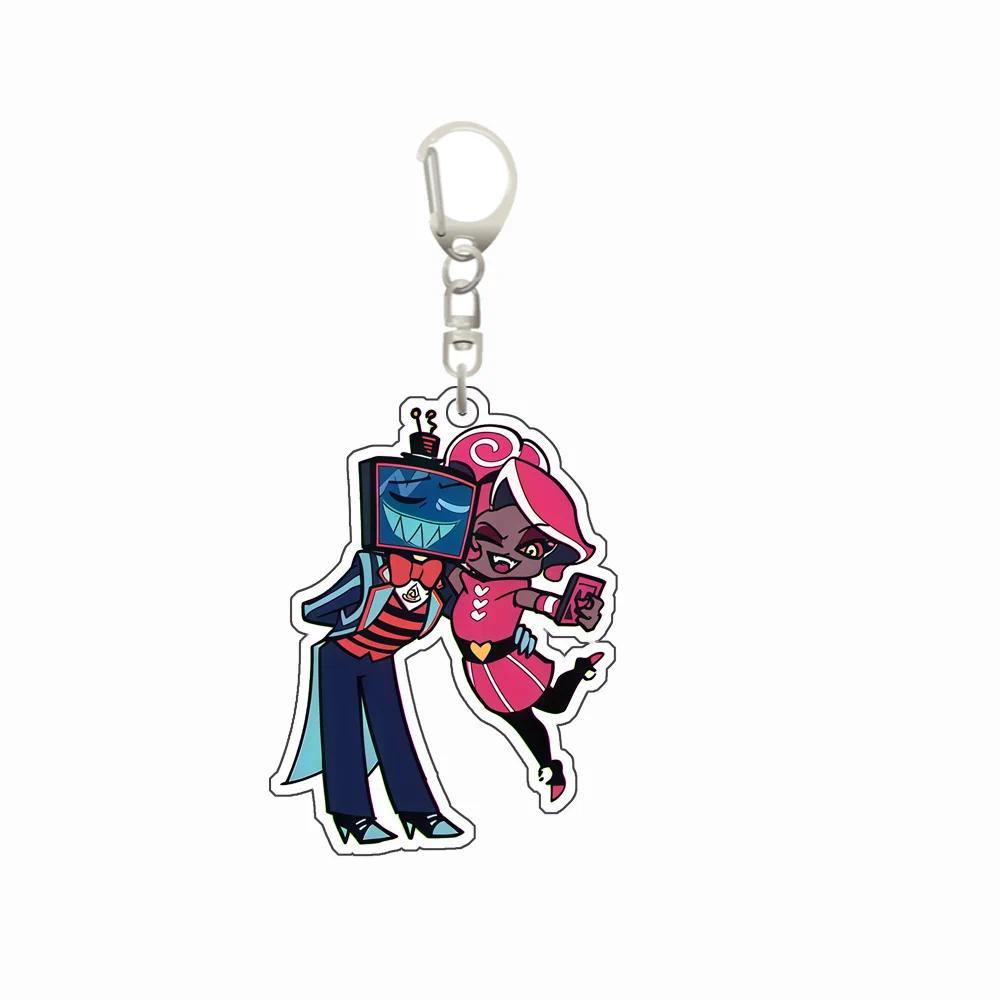 6cm Acrylic Keychain Hazbin Hotel Vox Alastor Niffty Double Style Backpack Keychain Móc Khóa In Theo Yêu Cầu, Chất Liệu Mica Trong Suốt In 2 Mặt , Dày 4mm 1 6cm Acrylic Keychain Hazbin Hotel Vox Alastor Niffty Double Style Backpack Keychain Móc Khóa In Theo Yêu Cầu, Chất Liệu Mica Trong Suốt In 2 Mặt , Dày 4mm