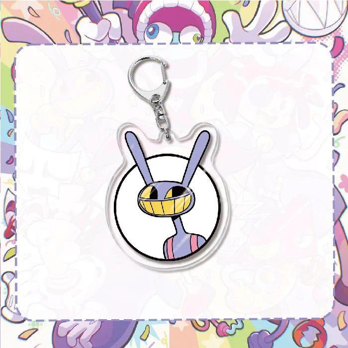 6cm Acrylic Keychain Tafor Tadc Jax Bunny Pomni Anime Character Self-made Acrylic Keychain Móc Khóa In Theo Yêu Cầu, Chất Liệu Mica Trong Suốt In 2 Mặt , Dày 4mm 14 6cm Acrylic Keychain Tafor Tadc Jax Bunny Pomni Anime Character Self-made Acrylic Keychain Móc Khóa In Theo Yêu Cầu, Chất Liệu Mica Trong Suốt In 2 Mặt , Dày 4mm - Ảnh 14