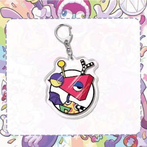 6cm Acrylic Keychainfor The Amazing Digital Circus, Tadc Tadc Jax Bunny Pomni Anime Self-made Móc Khóa In Theo Yêu Cầu, Chất Liệu Mica Trong Suốt In 2 Mặt , Dày 4mm