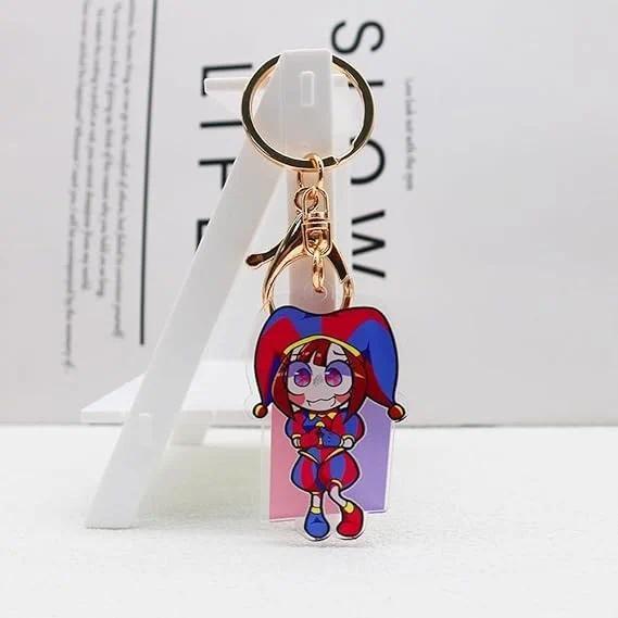 6cm Acrylic Standing Plates Tadc Kinger Rata Pomni Caine Cartoons Peripheral Desktop Móc Khóa In Theo Yêu Cầu, Chất Liệu Mica Trong Suốt In 2 Mặt , Dày 4mm 4 6cm Acrylic Standing Plates Tadc Kinger Rata Pomni Caine Cartoons Peripheral Desktop Móc Khóa In Theo Yêu Cầu, Chất Liệu Mica Trong Suốt In 2 Mặt , Dày 4mm - Ảnh 4