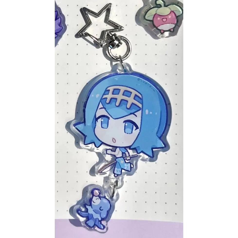 6cm Anime Acrylic Keychain For Cynthia Garchomp Mallow Steenees Double Falling Star Buckle Móc Khóa In Theo Yêu Cầu, Chất Liệu Mica Trong Suốt In 2 Mặt , Dày 4mm 12 6cm Anime Acrylic Keychain For Cynthia Garchomp Mallow Steenees Double Falling Star Buckle Móc Khóa In Theo Yêu Cầu, Chất Liệu Mica Trong Suốt In 2 Mặt , Dày 4mm - Ảnh 12