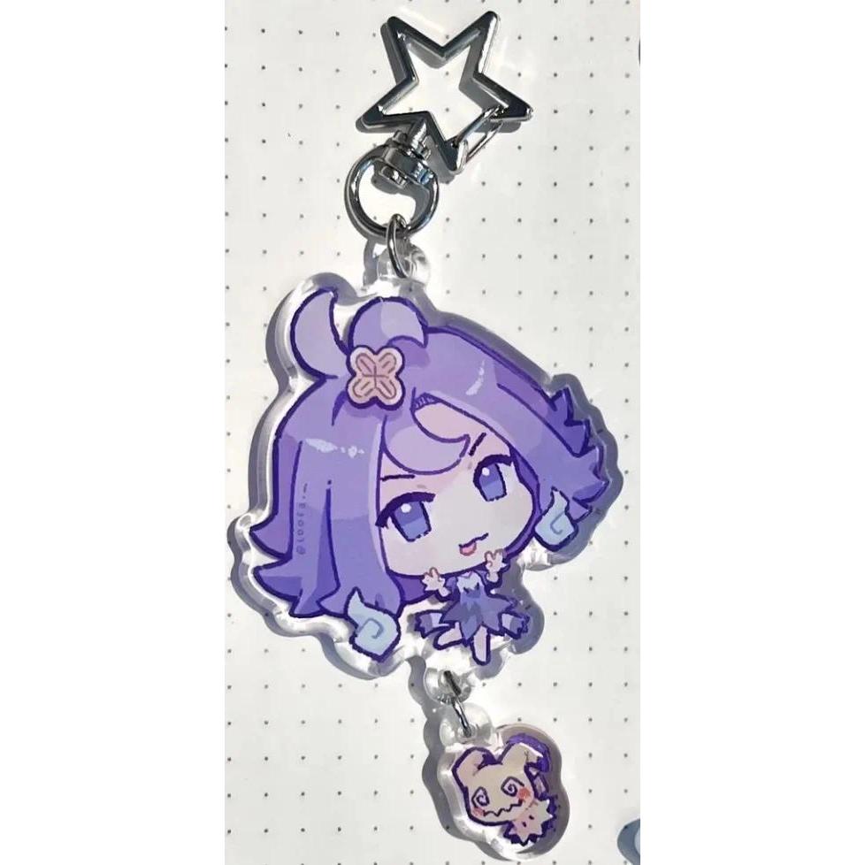 6cm Anime Acrylic Keychain For Cynthia Garchomp Mallow Steenees Double Falling Star Buckle Móc Khóa In Theo Yêu Cầu, Chất Liệu Mica Trong Suốt In 2 Mặt , Dày 4mm 38 6cm Anime Acrylic Keychain For Cynthia Garchomp Mallow Steenees Double Falling Star Buckle Móc Khóa In Theo Yêu Cầu, Chất Liệu Mica Trong Suốt In 2 Mặt , Dày 4mm - Ảnh 38
