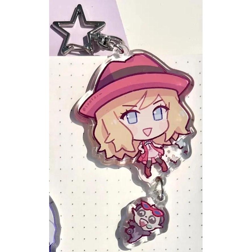 6cm Anime Acrylic Keychain For Cynthia Garchomp Mallow Steenees Double Falling Star Buckle Móc Khóa In Theo Yêu Cầu, Chất Liệu Mica Trong Suốt In 2 Mặt , Dày 4mm 41 6cm Anime Acrylic Keychain For Cynthia Garchomp Mallow Steenees Double Falling Star Buckle Móc Khóa In Theo Yêu Cầu, Chất Liệu Mica Trong Suốt In 2 Mặt , Dày 4mm - Ảnh 41