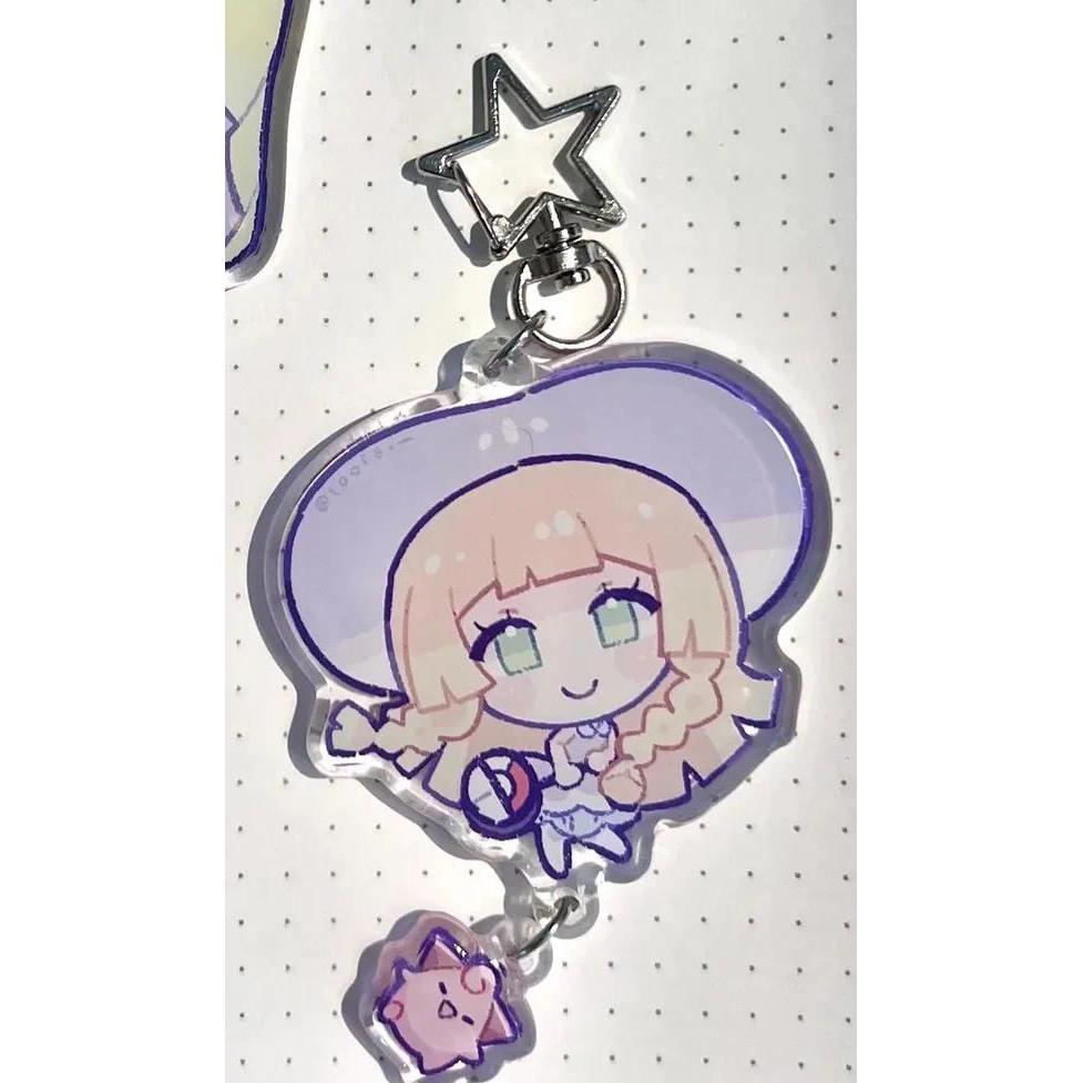 6cm Anime Acrylic Keychain For Cynthia Garchomp Mallow Steenees Double Falling Star Buckle Móc Khóa In Theo Yêu Cầu, Chất Liệu Mica Trong Suốt In 2 Mặt , Dày 4mm 44 6cm Anime Acrylic Keychain For Cynthia Garchomp Mallow Steenees Double Falling Star Buckle Móc Khóa In Theo Yêu Cầu, Chất Liệu Mica Trong Suốt In 2 Mặt , Dày 4mm - Ảnh 44