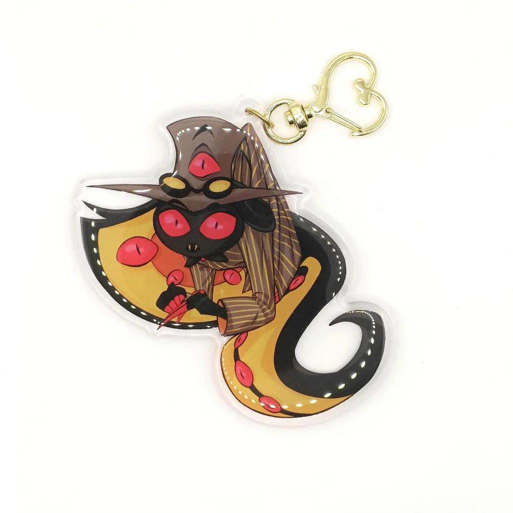 6cm Anime Character Acrylic Chain Acrylic Keychain Hanging Hazbin Hotel Vox Niffty Vaggie Móc Khóa In Theo Yêu Cầu, Chất Liệu Mica Trong Suốt In 2 Mặt , Dày 4mm 12 6cm Anime Character Acrylic Chain Acrylic Keychain Hanging Hazbin Hotel Vox Niffty Vaggie Móc Khóa In Theo Yêu Cầu, Chất Liệu Mica Trong Suốt In 2 Mặt , Dày 4mm - Ảnh 12