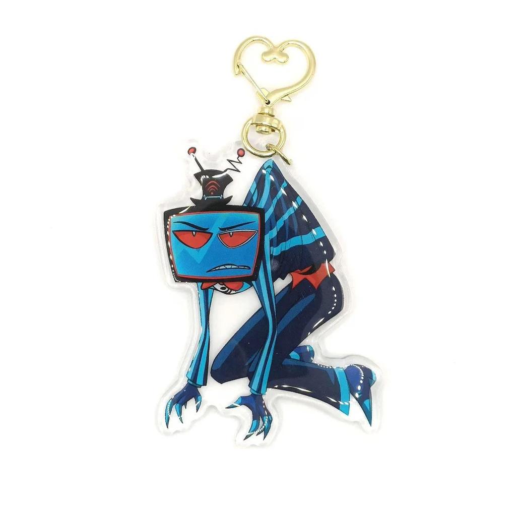 6cm Anime Character Acrylic Chain Acrylic Keychain Hanging Hazbin Hotel Vox Niffty Vaggie Móc Khóa In Theo Yêu Cầu, Chất Liệu Mica Trong Suốt In 2 Mặt , Dày 4mm 14 6cm Anime Character Acrylic Chain Acrylic Keychain Hanging Hazbin Hotel Vox Niffty Vaggie Móc Khóa In Theo Yêu Cầu, Chất Liệu Mica Trong Suốt In 2 Mặt , Dày 4mm - Ảnh 14