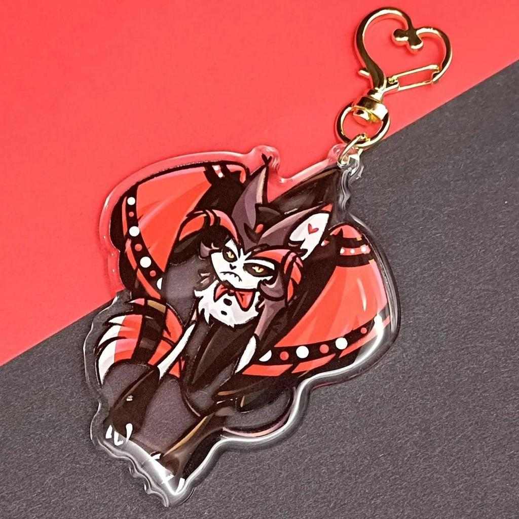 6cm Anime Character Acrylic Chain Acrylic Keychain Hanging Hazbin Hotel Vox Niffty Vaggie Móc Khóa In Theo Yêu Cầu, Chất Liệu Mica Trong Suốt In 2 Mặt , Dày 4mm 10 6cm Anime Character Acrylic Chain Acrylic Keychain Hanging Hazbin Hotel Vox Niffty Vaggie Móc Khóa In Theo Yêu Cầu, Chất Liệu Mica Trong Suốt In 2 Mặt , Dày 4mm - Ảnh 10