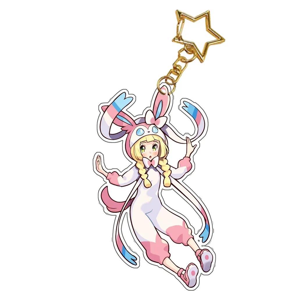 6cm Cute Pokemon Acrylic Keychain, Eeveelution Lillie Espeon Umbreon Handbag Phone Hanging Móc Khóa In Theo Yêu Cầu, Chất Liệu Mica Trong Suốt In 2 Mặt , Dày 4mm 18 6cm Cute Pokemon Acrylic Keychain, Eeveelution Lillie Espeon Umbreon Handbag Phone Hanging Móc Khóa In Theo Yêu Cầu, Chất Liệu Mica Trong Suốt In 2 Mặt , Dày 4mm - Ảnh 18