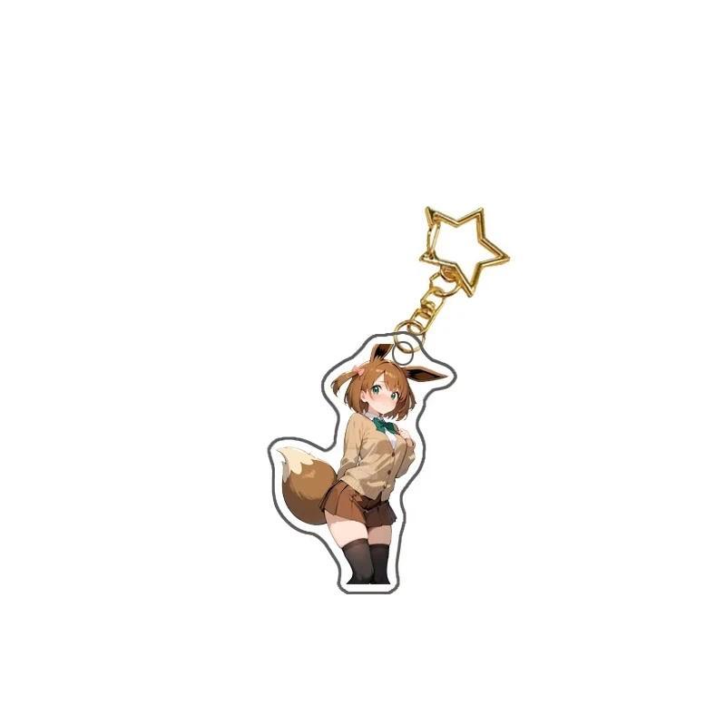 6cm Cute Pokemon Acrylic Keychain, Eeveelution Lillie Espeon Umbreon Handbag Phone Hanging Móc Khóa In Theo Yêu Cầu, Chất Liệu Mica Trong Suốt In 2 Mặt , Dày 4mm 34 6cm Cute Pokemon Acrylic Keychain, Eeveelution Lillie Espeon Umbreon Handbag Phone Hanging Móc Khóa In Theo Yêu Cầu, Chất Liệu Mica Trong Suốt In 2 Mặt , Dày 4mm - Ảnh 34