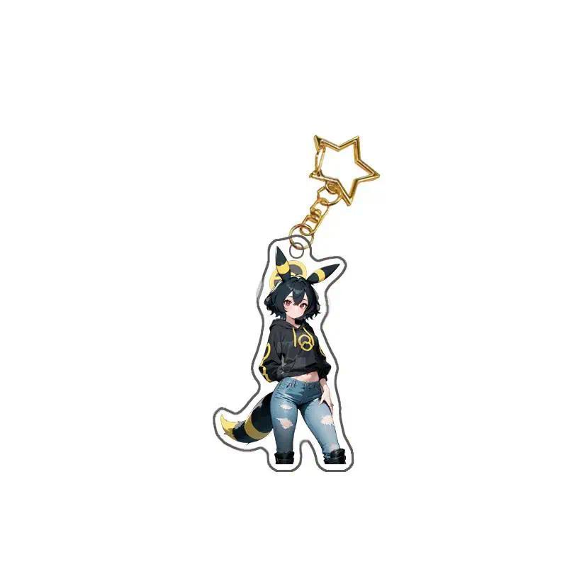 6cm Cute Pokemon Acrylic Keychain, Eeveelution Lillie Espeon Umbreon Handbag Phone Hanging Móc Khóa In Theo Yêu Cầu, Chất Liệu Mica Trong Suốt In 2 Mặt , Dày 4mm 42 6cm Cute Pokemon Acrylic Keychain, Eeveelution Lillie Espeon Umbreon Handbag Phone Hanging Móc Khóa In Theo Yêu Cầu, Chất Liệu Mica Trong Suốt In 2 Mặt , Dày 4mm - Ảnh 42