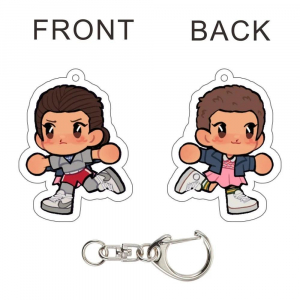 6cm Mica Keychain Double-sided Different Artwork American Drama S-t Mike Eleven Max Car Bag Móc Khóa In Theo Yêu Cầu, Chất Liệu Mica Trong Suốt In 2 Mặt , Dày 4mm