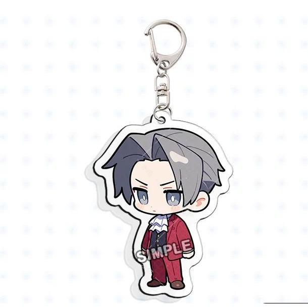 Ace Attorney Phoenix Wright Acrylic Keychain Bag Charms Pendant Fan Game Product Creative Móc Khóa In Theo Yêu Cầu, Chất Liệu Mica Trong Suốt In 2 Mặt , Dày 4mm 2 Ace Attorney Phoenix Wright Acrylic Keychain Bag Charms Pendant Fan Game Product Creative Móc Khóa In Theo Yêu Cầu, Chất Liệu Mica Trong Suốt In 2 Mặt , Dày 4mm - Ảnh 2